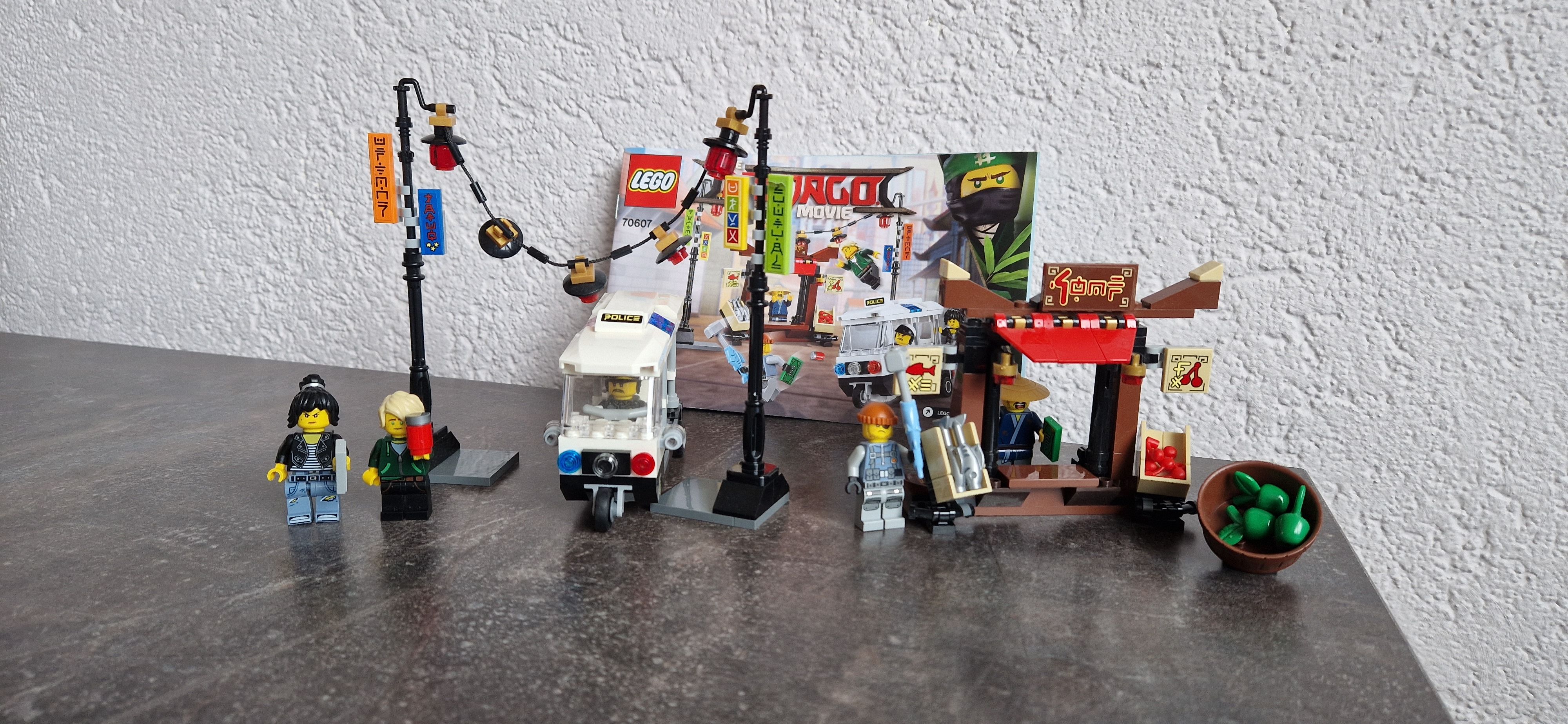 Lego Ninjago Movie Achtervolging door de stad