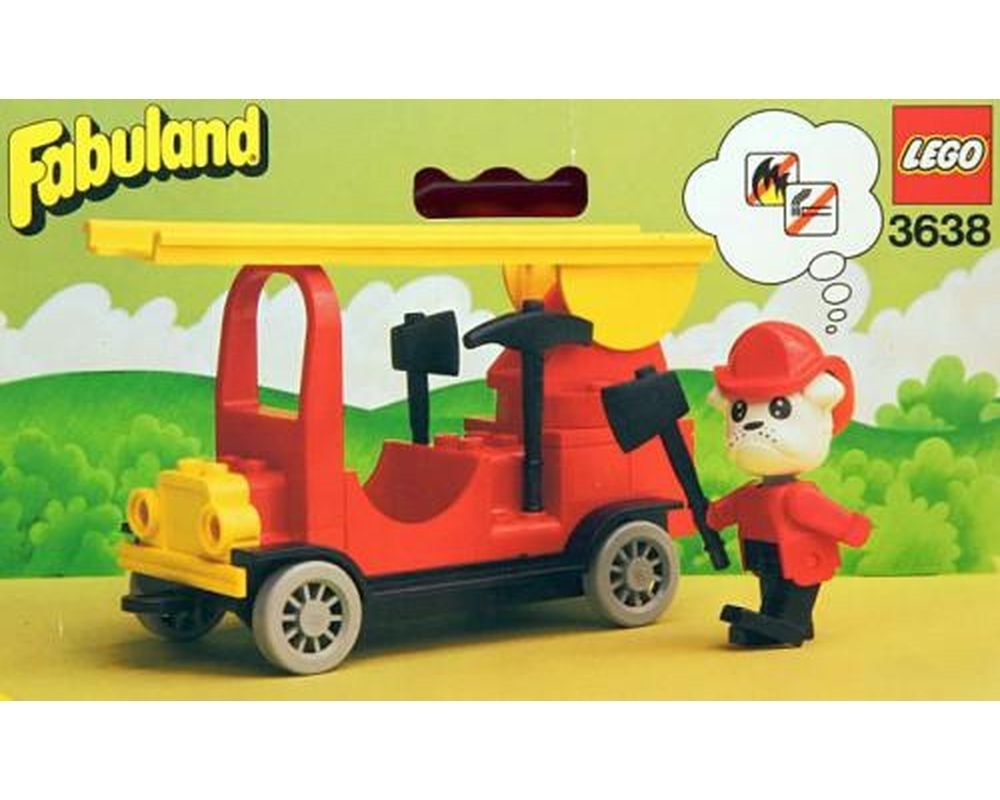 Buster Bulldog’s Fire Engine, Fabuland, 3638