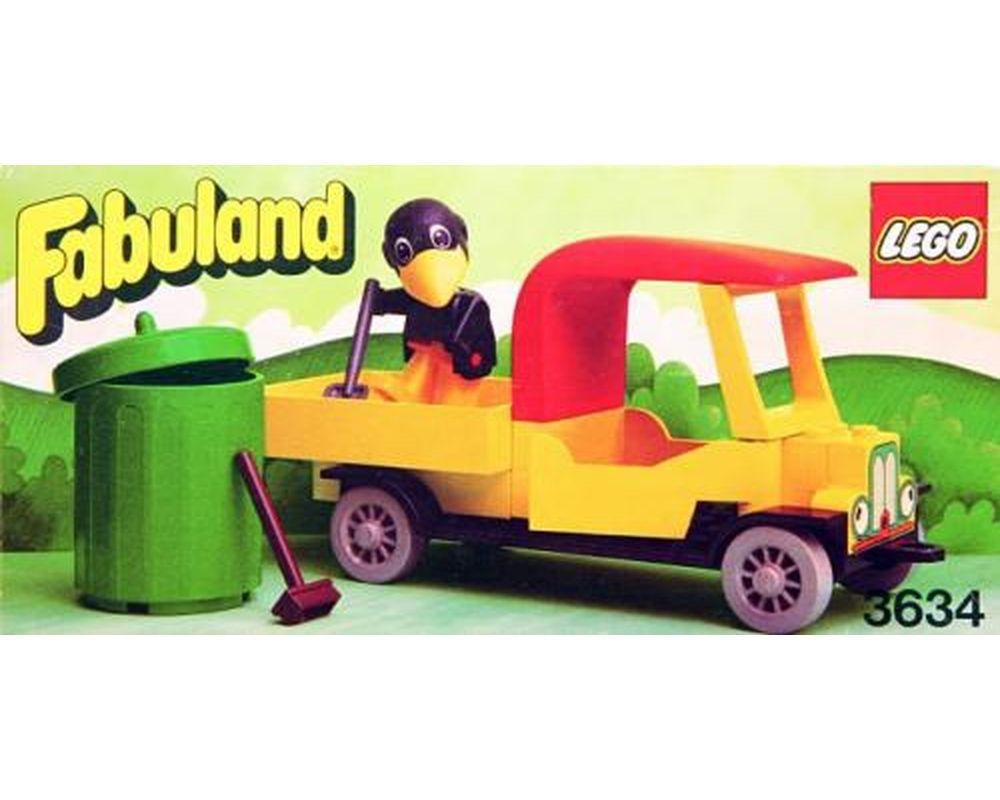 Charlie Crow’s Carry-All, Fabuland, 3634