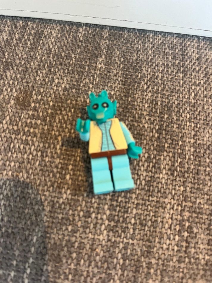 Greedo Tan Vest, Sky Blue Legs