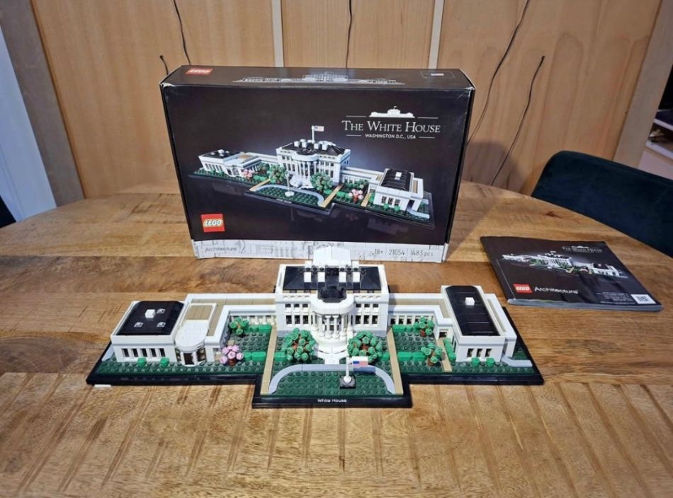 Het witte huis architectur — LEGO te koop op BrickVillage