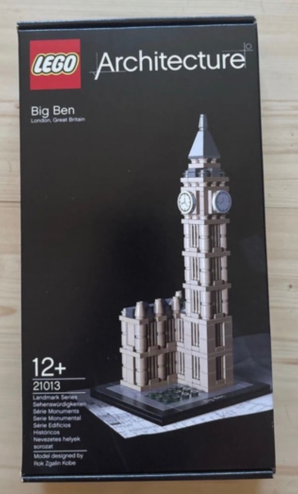 Lego 21013 big ben nieuw