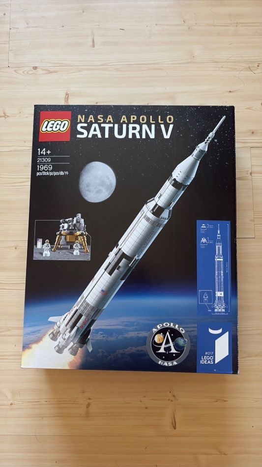 Lego 21309 nieuw nasa Apollo saturn v