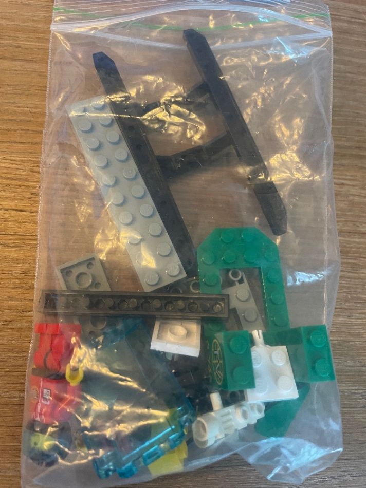 Lego 6425 System TV chopper
