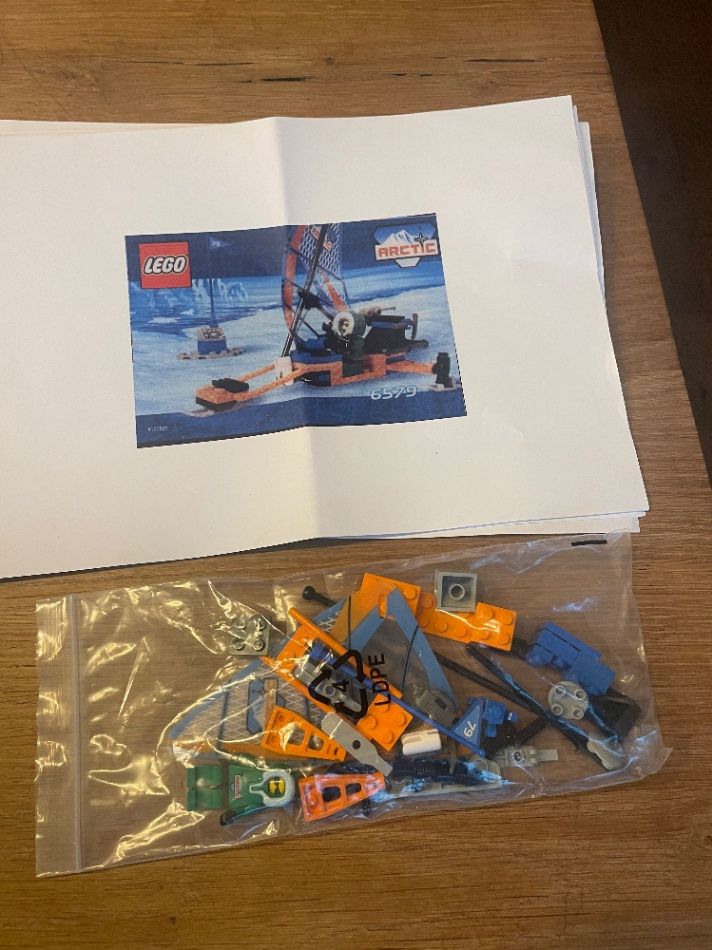 Lego 6579 Town Artic Ice surfer