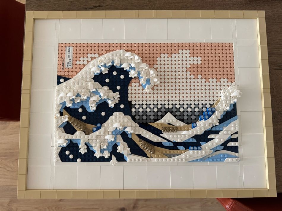 LEGO Art Hokusai – De grote golf