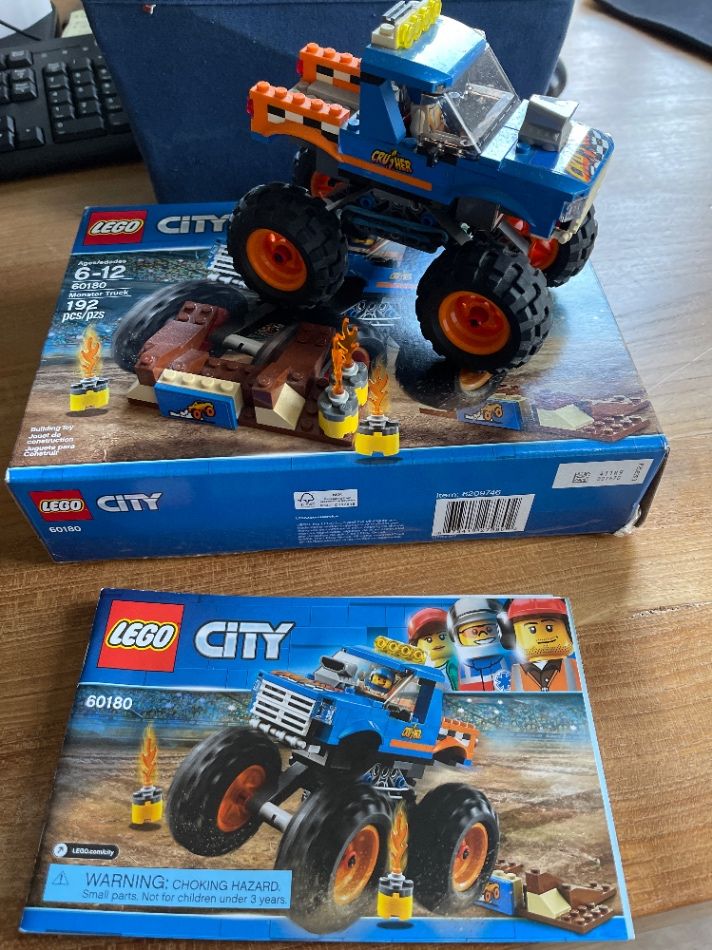 Lego city monster truck