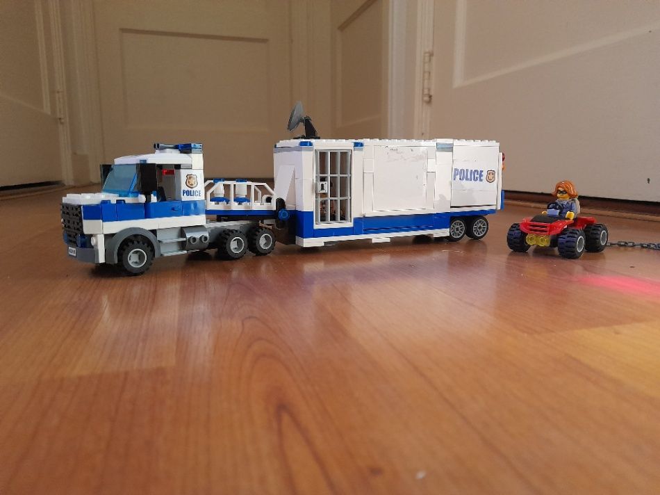Lego city politie vrachtwagen