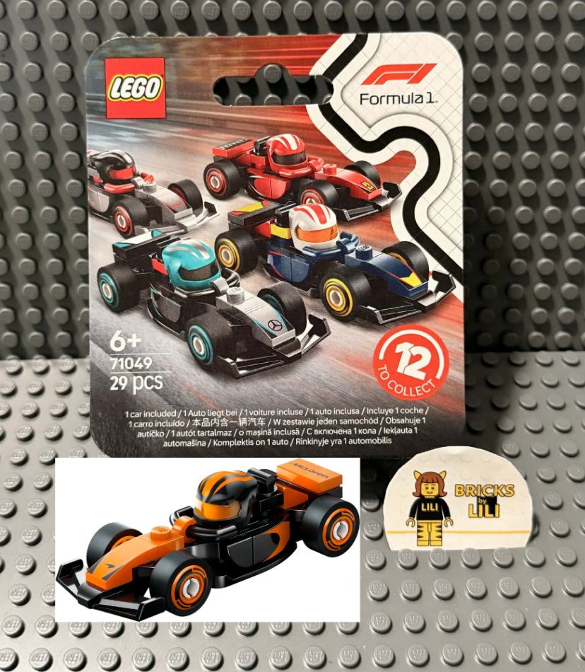 Lego Collectible F1 Serie 71049 colf1rc-4 McLaren F1 Team Race Car