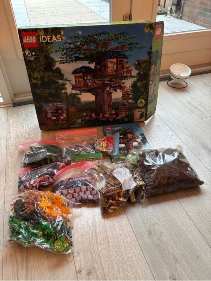 lego ideas boomhut 21318