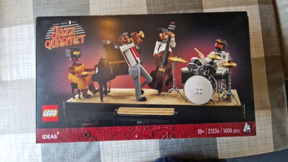 LEGO Ideas Jazz Quartet (21334) compleet met doos en handleidingen