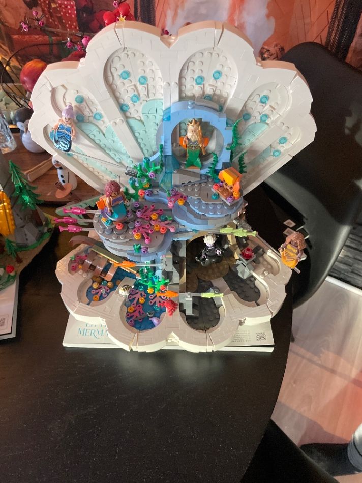 Lego zeemeermin schelp